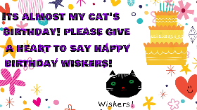 Happy Birthday Wiskers!