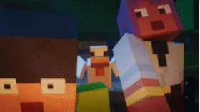 cute minecraft gif