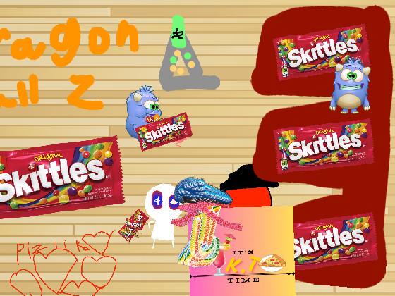 IN SKITTLES SHOP  SKITTLES