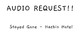 audio request