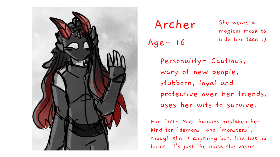 Meet my oc Archer! :)