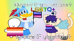 Repost If ya'll support LGBTQ+