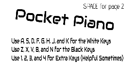 Pocket Piano