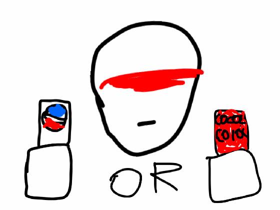 Cocacola or pepsi meme