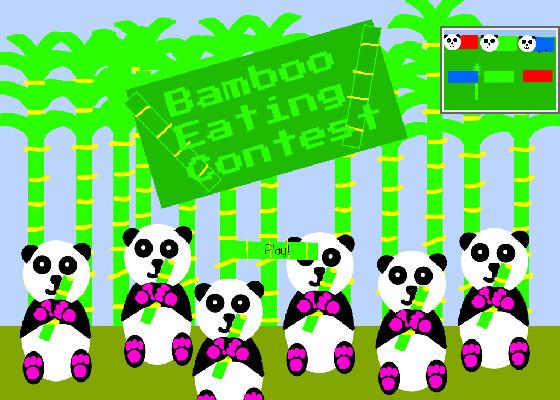 Bamboo Eating Contest