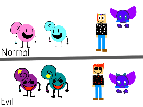 Normal vs evil #1