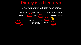 Anti-Piracy Screen