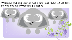 Add your oc has a Emojicat