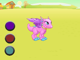 Dragon Pet-Buttons