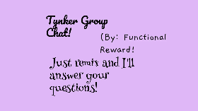 Tynker Group Chat Program!