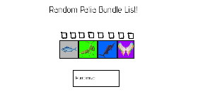 Random Palia Bundle List!