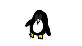 penguin drawing