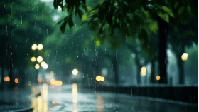 Relaxing rain noise