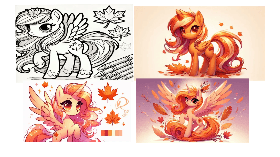 my pony oc (maple flower)