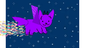 nyan cat animation☆♪☆♪♡