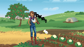 Zoe's farm!