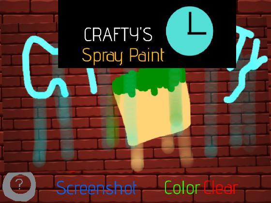 Crafty’s Spray Paint