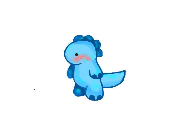 A Blue Dino :3