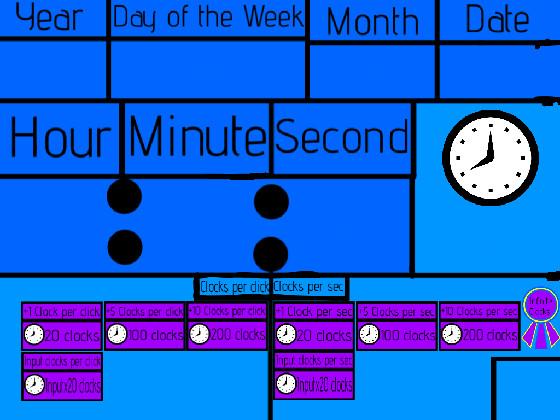 Clock Clicker(Easy Version)