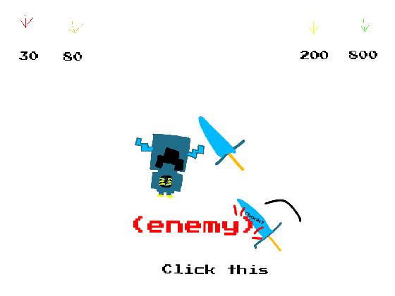 Minecraft enemy clicker