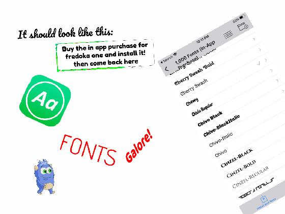 GET ANYFONT!