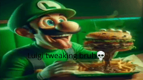 Luigi mario tweaking