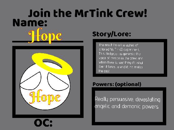 Join the crew! 1