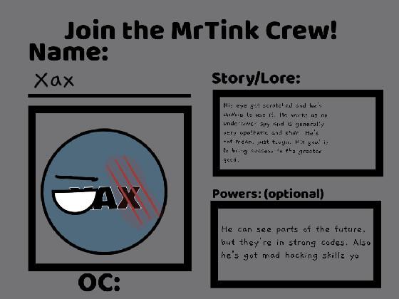 RE:Join the crew!