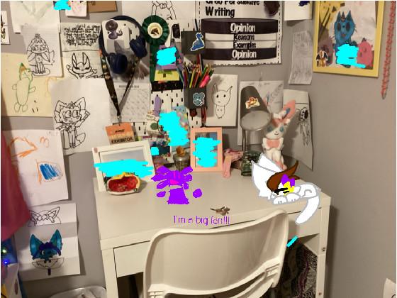 Add ur oc//My desk 1