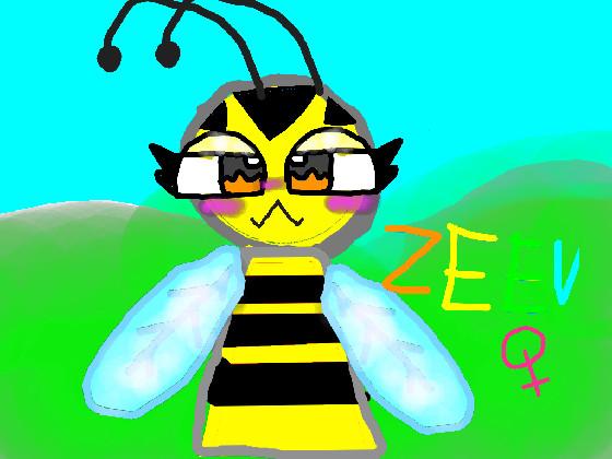 my sprunki oc name zeev 🐝💛♀️