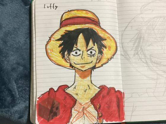 My first Luffy sketch!