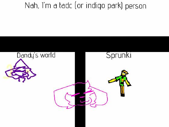 DANDYS WORLD OR SPRUNKI? 1 1