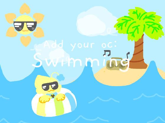 add ur oc: Swimming!