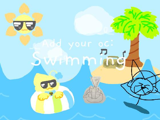 add ur oc: Swimming! 1 1