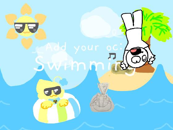 add ur oc: Swimming! 1 1