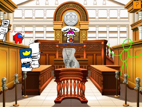 Add your oc in Ace Attorney