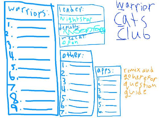 WarriorCats Club! 1