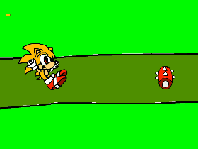 Super Sonic's Speedy Run!!!: