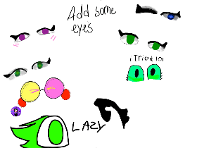 drawing eyes!! 1 1