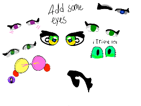 drawing eyes!! 1 1