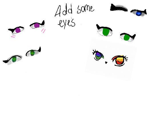 drawing eyes!! 1