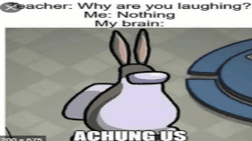 a chungus and amongus meme