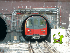 Om Nom vs northern line