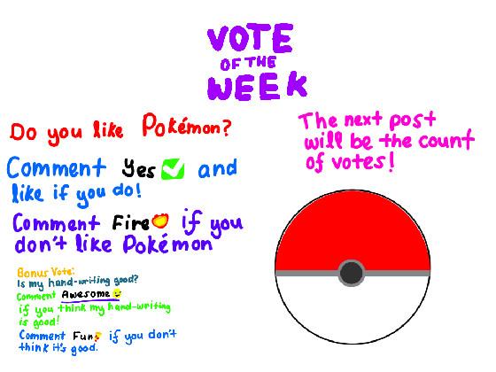 Vote of the Week