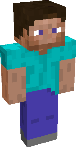 Mouth-less steve | Minecraft Skins | Tynker