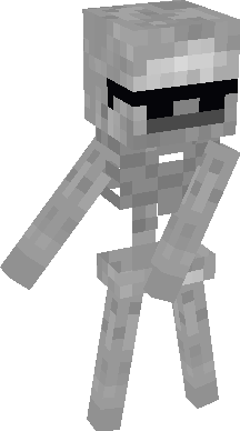 minecraft skeleton png