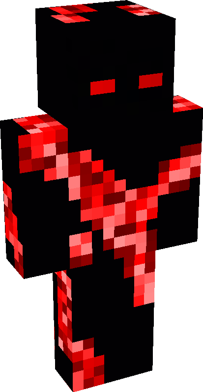 Red Creeper Minecraft Skins