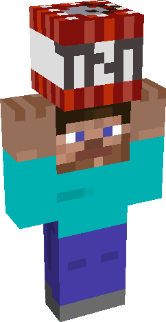 Mini herobrine Minecraft Skin