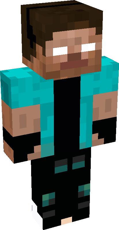 True Minecraft cool herobrine skin