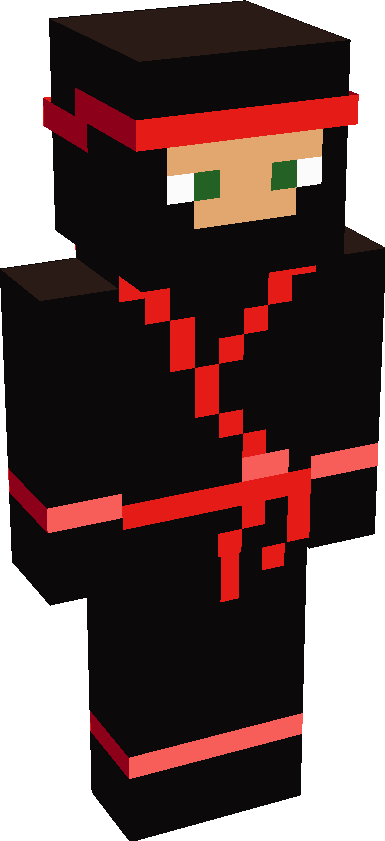 I made this skin i called it ninja herobrine